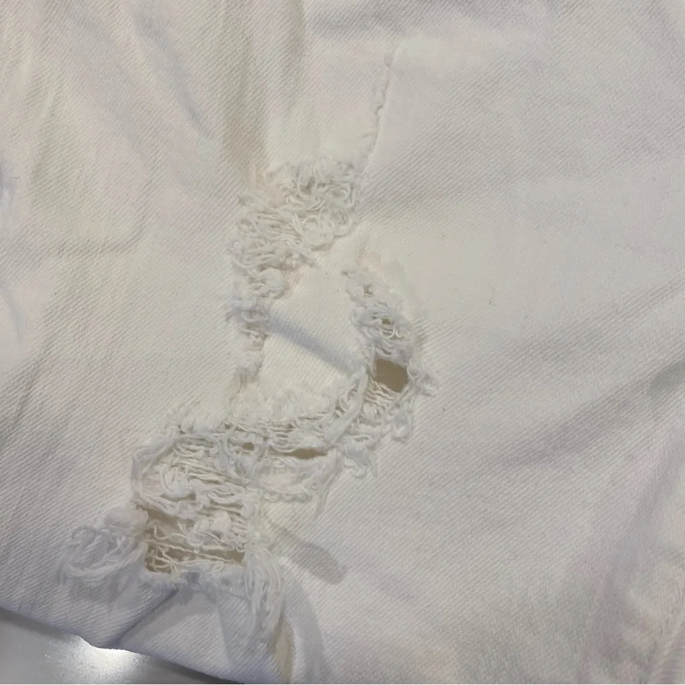 J.Crew Point Sur High rise slim boy White denim jeans - Picture 7 of 13